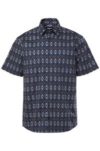 Рубашка на пуговицах классического кроя Men Plus, темно-синий