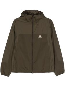 Moncler куртка Kona с капюшоном, зеленый