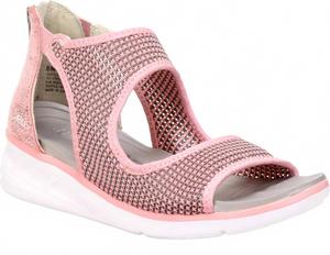 Женские босоножки Margot Wide в цвете Blush Snake Jambu, Blush Snake