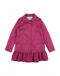 Плащ для девочек Herno, гранатовый