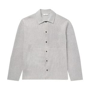 Кардиган Barkley на пуговицах THE ROW, светло-серый