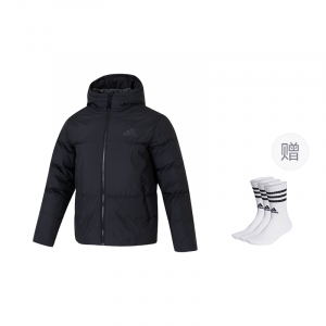 Adidas Пуховая куртка, мужская, черная