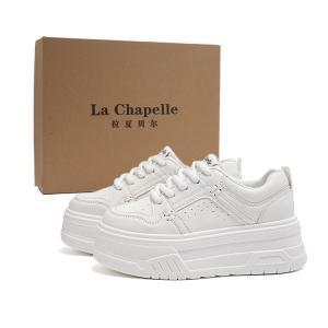 Женские износостойкие низкие кроссовки La Chapelle, White