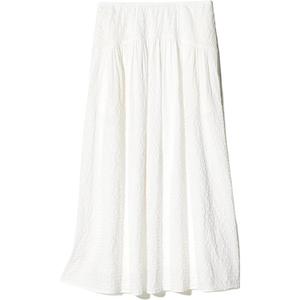 UNIQLO Повседневная длинная юбка для женщин Ivory
