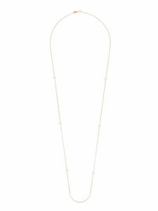 Колье Princess Flower из желтого золота с рубином и бриллиантами Roberto Coin, золотой