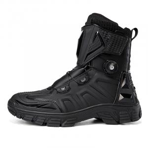 Износостойкие и водонепроницаемые высокие велотуфли Unisex LOKWT, черный