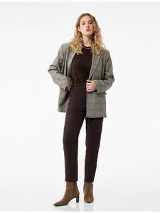 Брюки бордового цвета KOTON