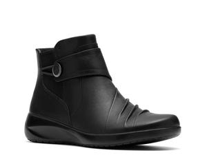 Ботинки Clarks Kaetlyn Sara Bootie, Black Leather