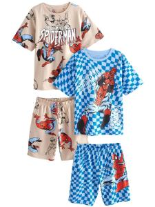 Пижама Next, цвет Beige/Blue