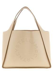 Шоппер 'The logo bag' STELLA MCCARTNEY, бежевый