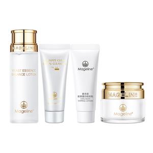 Утренний набор для ухода за кожей: подтягивающий, увлажняющий, питающий, контролирующий жирность и очищающий комплект из четырех предметов MAGELINE