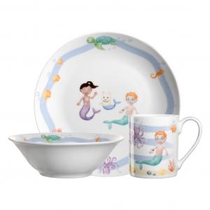 Набор детской посуды Набор детской посуды BAMBINI AVVENTURA Leonardo, Meer