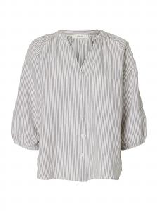 SELECTED Блузка 'SLFCLEO-ALBERTA' в белом цвете