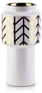 Декоративная ваза Mondex MARITTA, 12x25x12 см, золотой