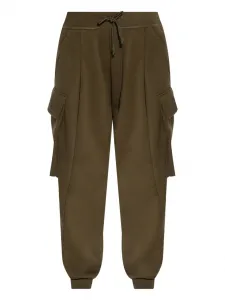 Брюки-карго со складками спереди DSQUARED2, зеленый
