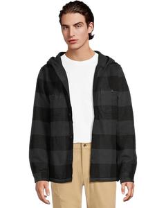 Мужская толстовка Mountain Hardwear Plusher Microchill Lined, Black Tatanka Check Print