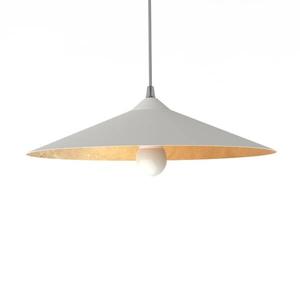 Подвесной светильник Lumicom Chapeau, 40x40x40 см, золотой/белый