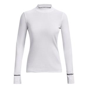 Футболка qualifier cold long sleeve t-shirt 'white' Under Armour, белый