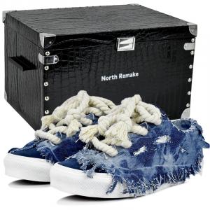 Стиль 36 устойчивые к истиранию низкие кроссовки для скейтбординга мужские Vans, Linen Rope Beggar-Gift Box 4