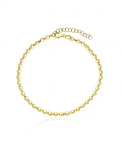 Мини-Браслет из золотых шариков и бусин, 14-каратное золото The Lovery, gold