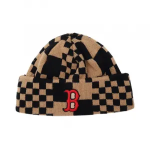 MLB Акриловая вязаная шапка унисекс коричнево-черная, Brown/Black