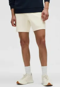 Гладкие спортивные шорты из спейсера, 18 см. Lululemon, Light Ivory