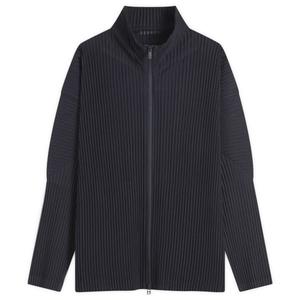 Кардиган Homme plissé zip-up Homme Plissé Issey Miyake, синий