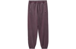 Carhartt WIP Вязаные спортивные штаны мужские бордовые