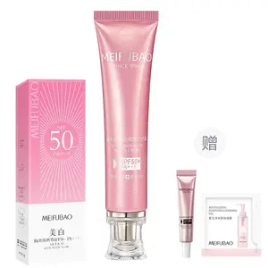 Универсальный праймер с осветляющим эффектом и солнцезащитой UV Protection, водостойкий и устойчивый к поту SPF50/PA+++ 40мл+150мл SINCE 1999