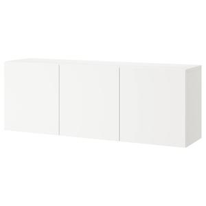 Комбинация настенных шкафов Ikea Bestå, 180x42x64 см, белый / лаппвикен белый