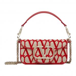 Valentino Сумка сумка-багет из телячьей кожи