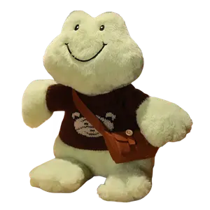 Плюшевая игрушка Happy Smile Frog Dolls Ten Thousand Children's Music