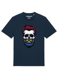Рубашка Watapparel Hipster Skull, темно-синий