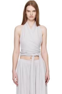 Aya Muse Серый топ Аэлир