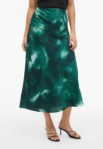 Юбка VILA VIELLETTE MIDI SKIRT, Ponderosa Pine/Evergreen