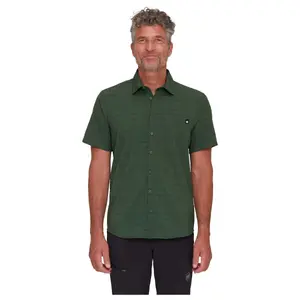 Мужская горная рубашка LENNI Mammut, темно-зеленый