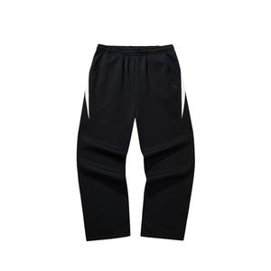 ANTA Трикотажные спортивные штаны мужские базовые черные