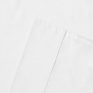 Комплект простыней Modern Threads из 100% органического хлопка с наволочками, белый