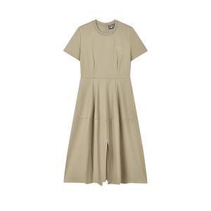 Женские платья с коротким рукавом светлый шоколад FILA, светло-коричневыйs