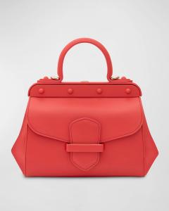 Кожаная сумка через плечо Margherita из кожи ягненка Franzi, цвет Coral