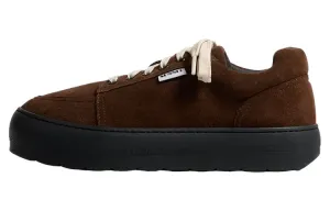Кроссовки Sunnei Dreamy Lace-up Suede Sneakers, цвет Chocolate