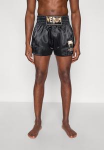 Спортивные шорты Venum CLASSIC MUAY THAI SHORT UNISEX, Black/Gold-Coloured/Black