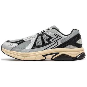 361° Нескользящие износостойкие низкие повседневные туфли мужские серебристо-черные