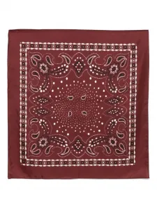 Шарф Heritage Paisley SANDRO, красный