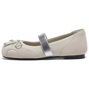 Плоские туфли Мэри Джейн для женщин Joypeace, серый