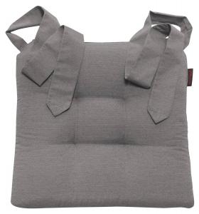 Подушка для стула Magma-Heimtex Fino mit Schleifenband, серый