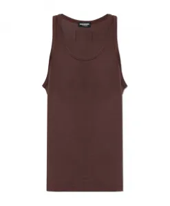 Футболка без рукавов Dsquared2, коричневый