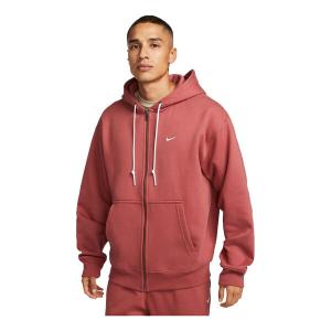 Толстовка Nike NRG Solo Swoosh Fleece Hoodie 'Red', красный