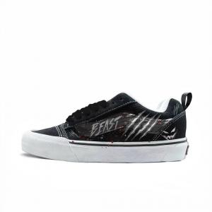 Knu Skool устойчивые к истиранию низкие кроссовки для скейтбординга unisex Vans, серый