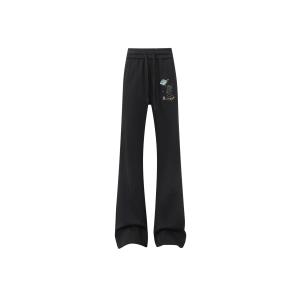 Вязаные свитшоты Unisex HUANQIU, черный